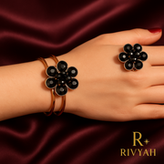 Beautiful bracelet with Ring combo for women